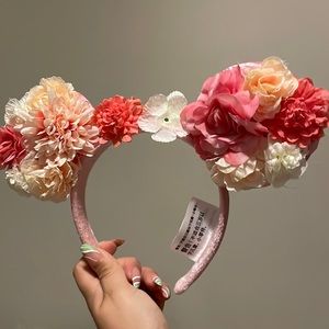 Floral Mickey ears